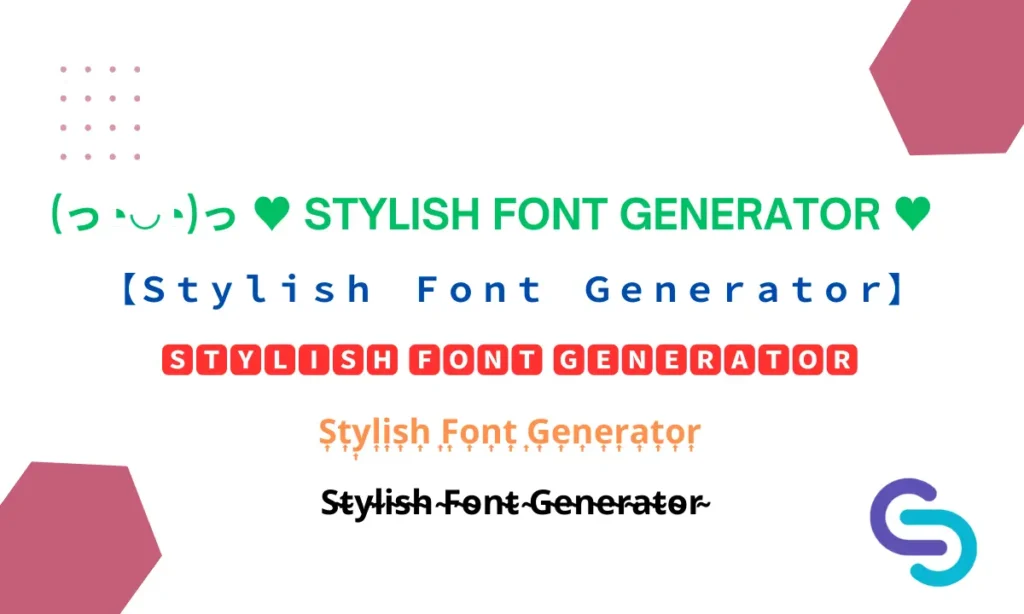 stylish font generator
